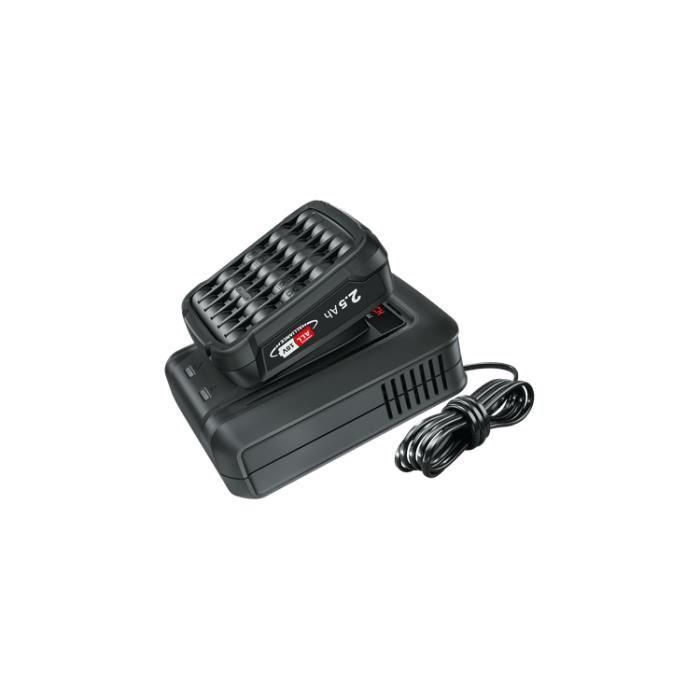 Bosch BOS1721521707522 Kit de Inicio 18V con Batería de 2.5Ah y Cargador Rápido AL 18V-44 Bosch BOS1721521707522 Kit de Inicio 18V con Batería de 2.5Ah y Cargador Rápido AL 18V-44