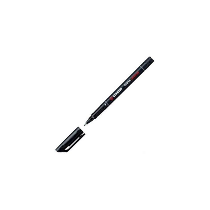Stabilo Rotulador Permanente Ohpen Universal Punta Fina 0.7 mm Negro Caja 10 Ud Stabilo Rotulador Permanente Ohpen Universal Punta Fina 0.7 mm Negro Caja 10 Ud