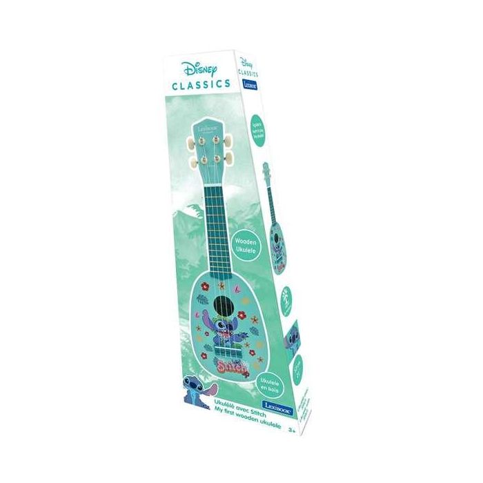 Ukelele De Madera Disney Stitch K230D Lexibook 6 Ukelele De Madera Disney Stitch K230D Lexibook 6