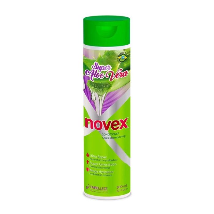 Acondicionador con Aloe Vera Novex 300ml - Brillo, Hidratación y Suavidad para Cabello Acondicionador con Aloe Vera Novex 300ml - Brillo, Hidratación y Suavidad para Cabello