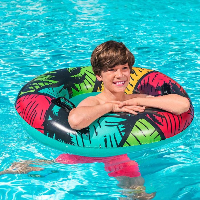 Bestway Flotador Hinchable Decorado con Asas Color Surtido D91 cm +10 Años Playa y Piscina 36350 1 Bestway Flotador Hinchable Decorado con Asas Color Surtido D91 cm +10 Años Playa y Piscina 36350 1