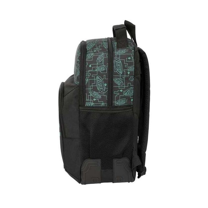 Mochila Escolar Nerf Game Negro 32 x 42 x 15 cm 2
