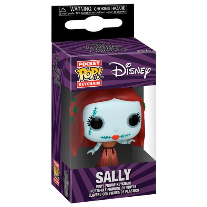 Llavero Pocket POP Disney Pesadilla Antes de Navidad 30th Anniversary Sally 1 Llavero Pocket POP Disney Pesadilla Antes de Navidad 30th Anniversary Sally 1