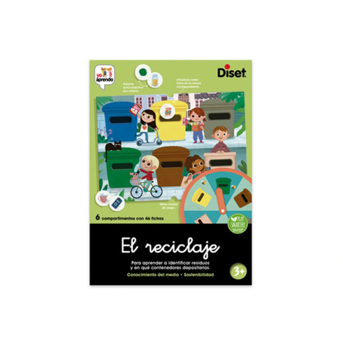 Diset Juego Didactico El Reciclaje - Juego Educativo Sobre Separación de Residuos y Sostenibilidad 4
