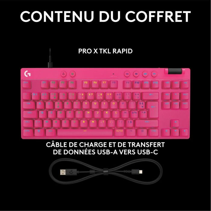 Teclado y Ratón Logitech 920-013249 Rosa Azerty Francés 5 Teclado y Ratón Logitech 920-013249 Rosa Azerty Francés 5