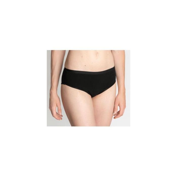 Braguita Menstrual Negra Flujo Moderado 6/Xxl. Braguita Menstrual Negra Flujo Moderado 6/Xxl.