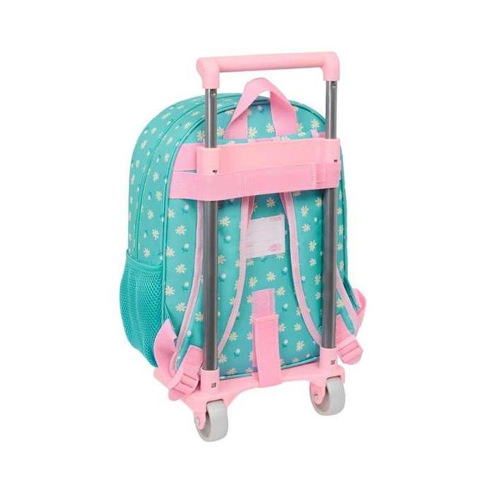 Mochila Escolar con Ruedas Peppa Pig Pretty flowers Amarillo Menta 26 x 11 x 67 cm 26 x 34 x 11 cm 1 Mochila Escolar con Ruedas Peppa Pig Pretty flowers Amarillo Menta 26 x 11 x 67 cm 26 x 34 x 11 cm 1