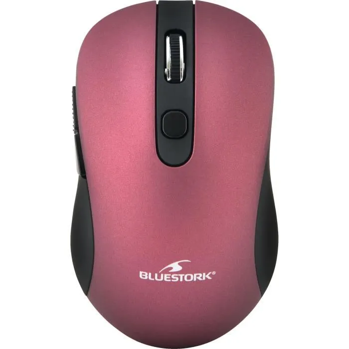 Bluestork Ratón inalámbrico 2.4 Ghz Ciruela metálica 6 botones 0 Bluestork Ratón inalámbrico 2.4 Ghz Ciruela metálica 6 botones 0