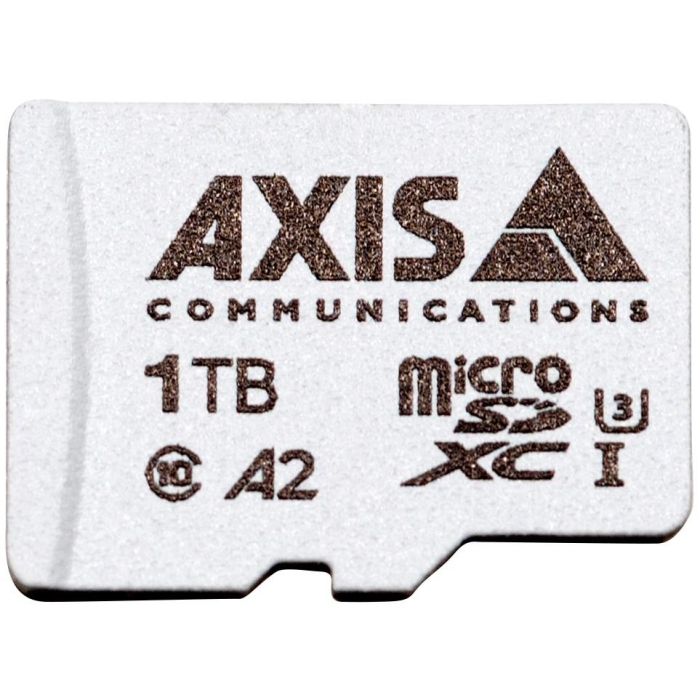 Axis 02366-001 - Tarjeta Micro SDXC 1TB Clase 10, U3, A2, Plata
