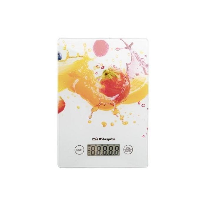 Orbegozo Báscula de Cocina Electrónica PC 1023 hasta 5 kg Blanca