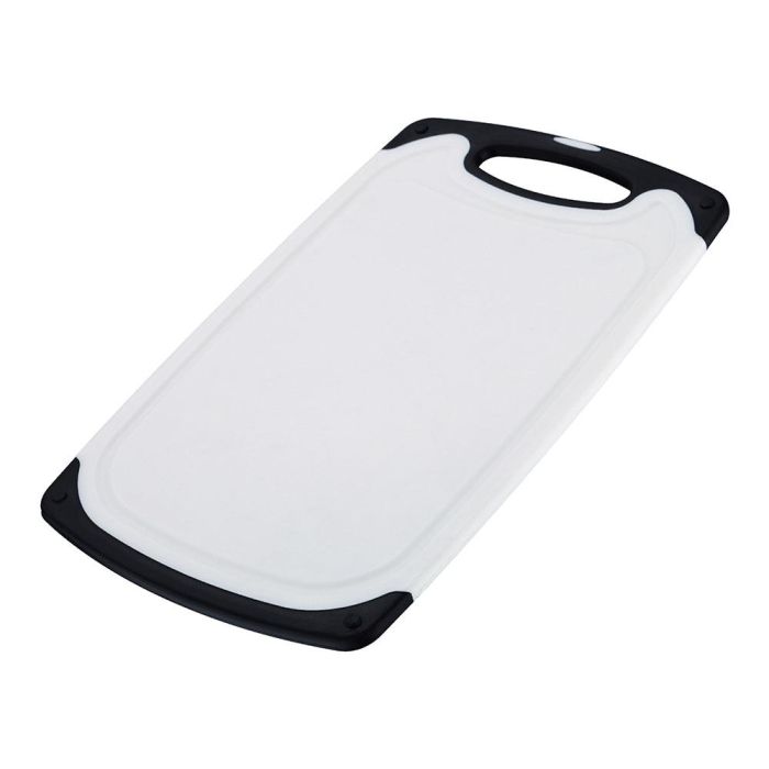 San Ignacio Tabla de corte antibacteriana TPE/PP 31,5x20x0,9 cm sg-4493 Negro/blanco 2