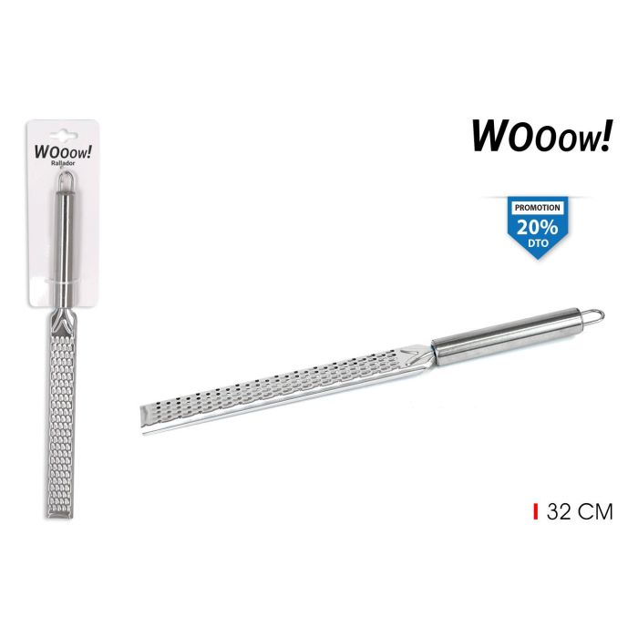 Rallador de acero Wooow 32 cm (36 Unidades) Rallador de acero Wooow 32 cm (36 Unidades)
