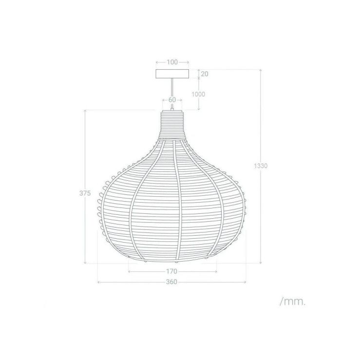 Ibb SKD-P80023 Lámpara Colgante, Diseño Elegante Moderno, para Bombilla E27 LED, Altura Ajustable, Salón, Comedor, Dormitorio, Cocina 6 Ibb SKD-P80023 Lámpara Colgante, Diseño Elegante Moderno, para Bombilla E27 LED, Altura Ajustable, Salón, Comedor, Dormitorio, Cocina 6