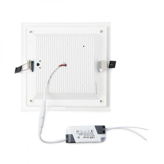 Foco Downlight LED 18W 1800Lm 6000ºK Cuadrado   Cristal 40.000H [HO-MB02-18W-CW] 4