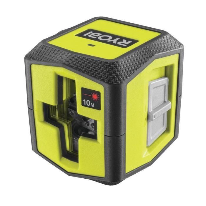 Ryobi RBCLLR1 Láser de línea cruzada roja Alcance 10m, Precisión ±0,5 mm, Incluye Pinza y 2 Pilas 4 Ryobi RBCLLR1 Láser de línea cruzada roja Alcance 10m, Precisión ±0,5 mm, Incluye Pinza y 2 Pilas 4