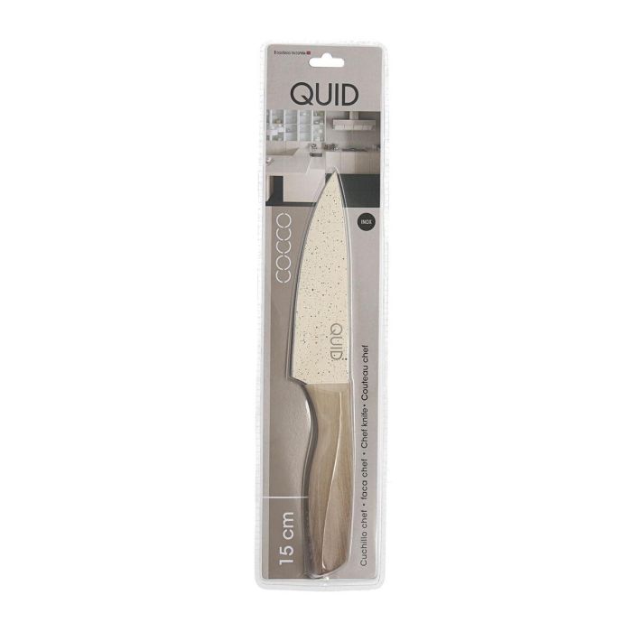 Cuchillo Chef Quid Cocco Marrón Metal 15 cm (Pack 12x) 2