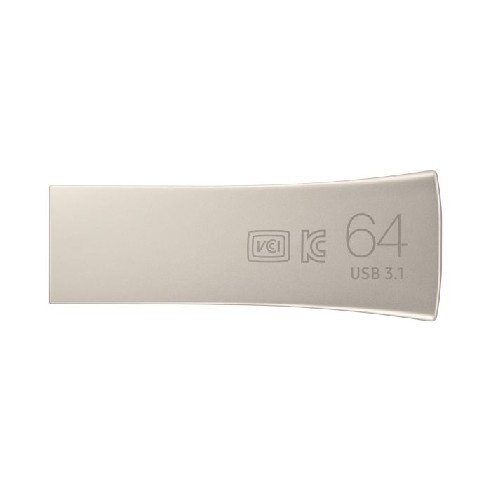 Samsung MUF-64BE Memoria USB 3.1 de 64 GB, Tipo A, 300 MB/s, Plata 1