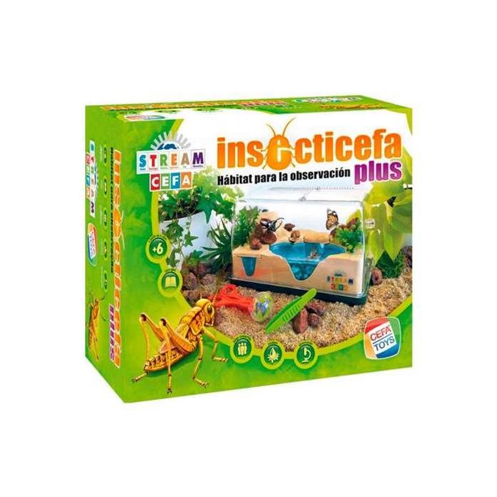 Juego insecticefa plus, completo hábitat para observar a los insectos en su entorno natural 2 Juego insecticefa plus, completo hábitat para observar a los insectos en su entorno natural 2