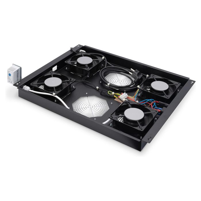 Digitus Unidad de refrigeración de techo Unique 4 Ventiladores Negro 435x505x65 mm 3