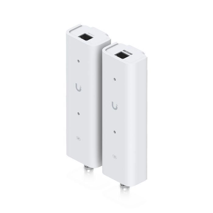Ubiquiti PoE Over 2-Wire Retrofit Extender, 10/100 MbE, Homeplug AV, PoE++, Polycarbonate, white 0 Ubiquiti PoE Over 2-Wire Retrofit Extender, 10/100 MbE, Homeplug AV, PoE++, Polycarbonate, white 0