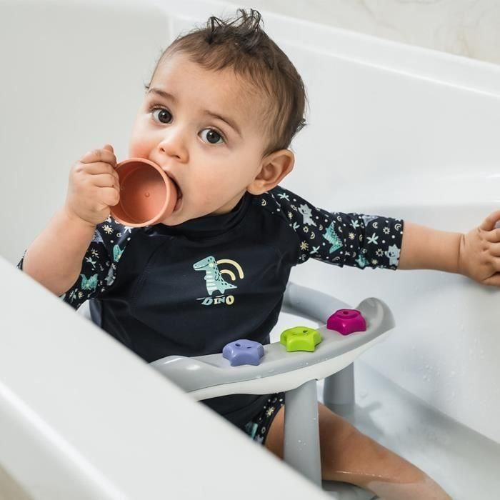 Thermobaby Juguetes de Baño Apilables Colores Vivos y Formas Divertidas para Bebés, Educativos, sin BPA, desde 10 Meses 3 Thermobaby Juguetes de Baño Apilables Colores Vivos y Formas Divertidas para Bebés, Educativos, sin BPA, desde 10 Meses 3