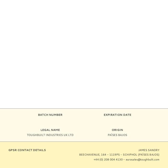 Toughbuilt Bolso Portaherramientas Encofrador TB-CT-02 con ClipTech, 9 Bolsillos y Bucle para Martillos 2 Toughbuilt Bolso Portaherramientas Encofrador TB-CT-02 con ClipTech, 9 Bolsillos y Bucle para Martillos 2