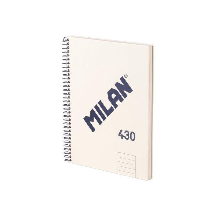 Bloc Milan 430 Since 1918 Tapa Extra A5 80H Horizontal 95G Beige 3 unidades