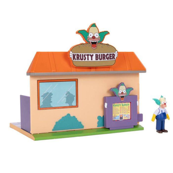 Playset Burger Krusty Los Simpsons 6 Playset Burger Krusty Los Simpsons 6