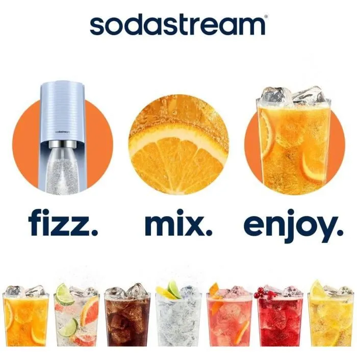 Sodastream SOD7290113764262 Máquina de Soda Azul 3