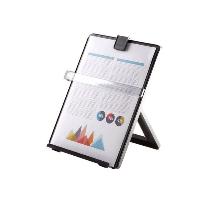 Fellowes Atril A4 Sobremesa Negro Fellowes Atril A4 Sobremesa Negro