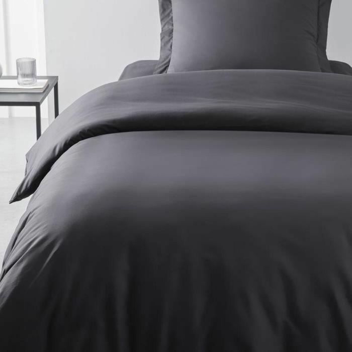 Today TOD3574643504531 Funda Nórdica Esencial 100% Algodón, 140x200 cm, Individual, Carbón 2 Today TOD3574643504531 Funda Nórdica Esencial 100% Algodón, 140x200 cm, Individual, Carbón 2