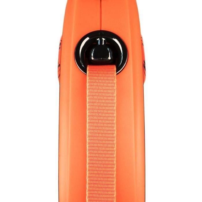 Correa para Perro Flexi XTREME 5 m Naranja Talla S 1