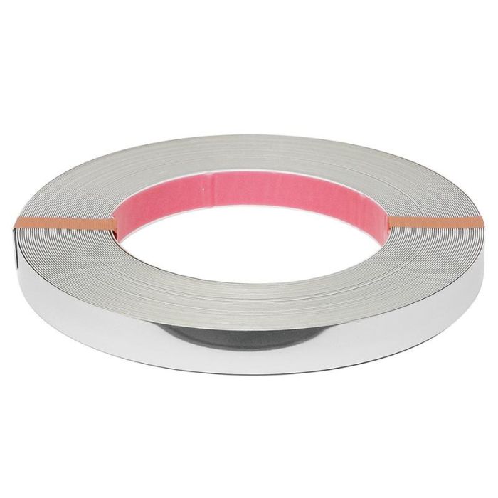 FBS Iana Perfil Embellecedor Acabado Cromo Ancho 24, Flexible y Curvable, Espesor 0.5mm, Rollo 25 metros 0 FBS Iana Perfil Embellecedor Acabado Cromo Ancho 24, Flexible y Curvable, Espesor 0.5mm, Rollo 25 metros 0