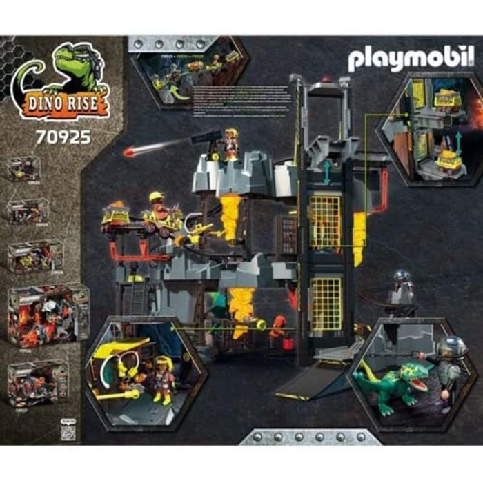 Playmobil Dino Rise Dino Mine Juego de Juguetes para Niños