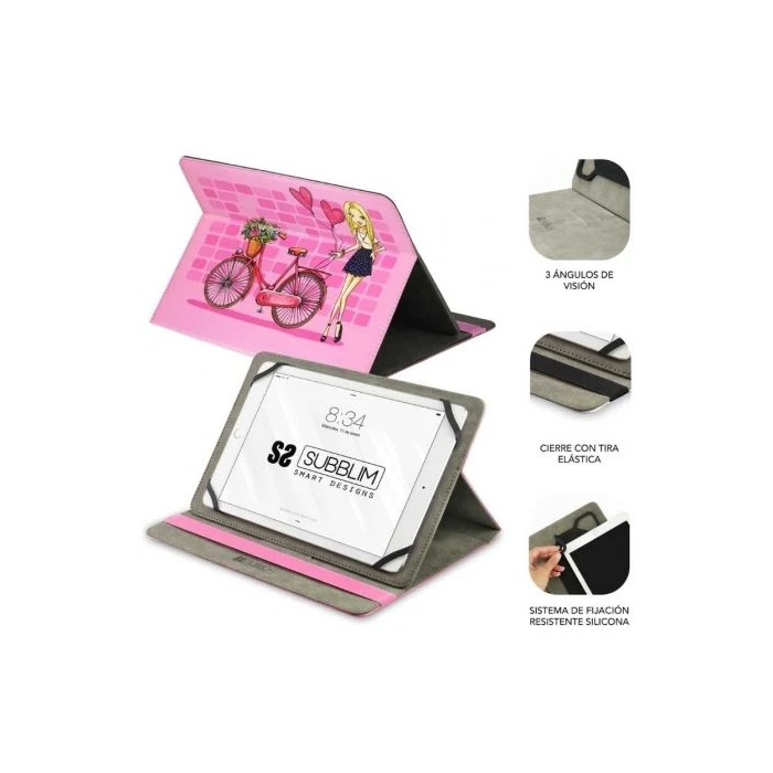 SUBBLIM Funda Tablet TRENDY CASE FASHION GIRLS 10.1" SUBBLIM Funda Tablet TRENDY CASE FASHION GIRLS 10.1"