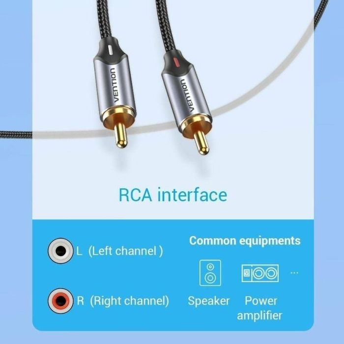 Cable 2 x RCA Vention BGUHH 1