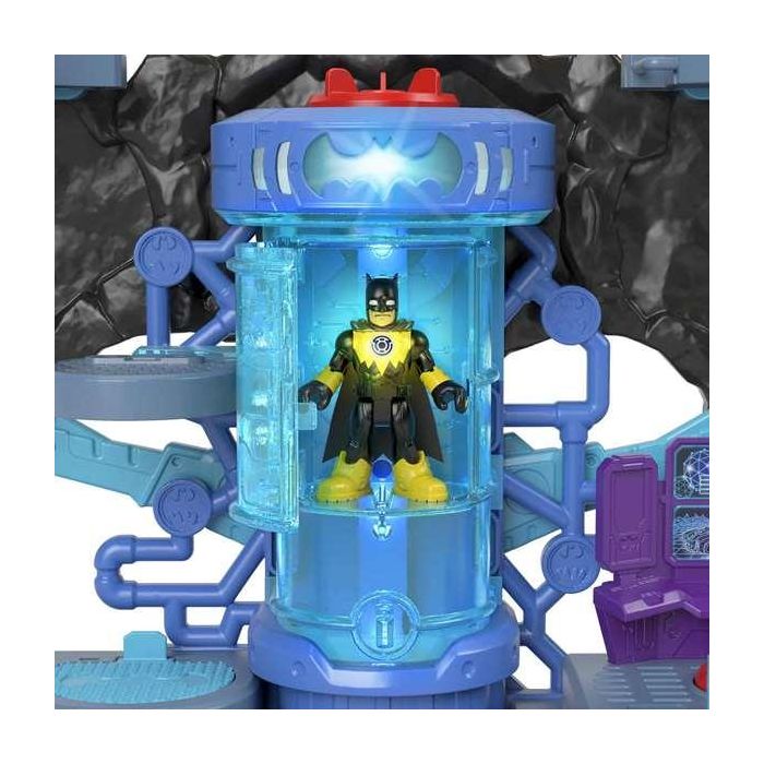 Batcueva de batman con sonidos y figura de batman se ilumina imaginext 7 Batcueva de batman con sonidos y figura de batman se ilumina imaginext 7