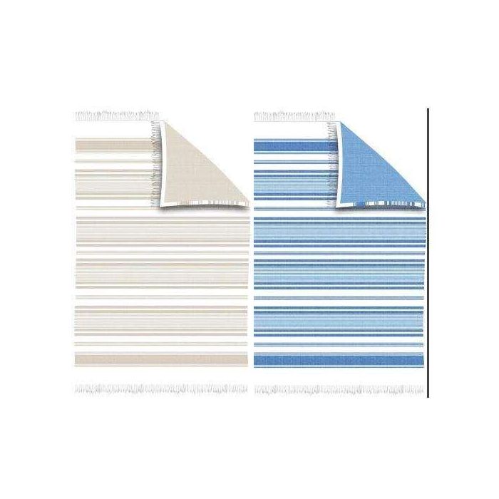 Secaneta sogle Pareo de Rayas con Flecos 100x150 cm - Colores Surtidos Secaneta sogle Pareo de Rayas con Flecos 100x150 cm - Colores Surtidos
