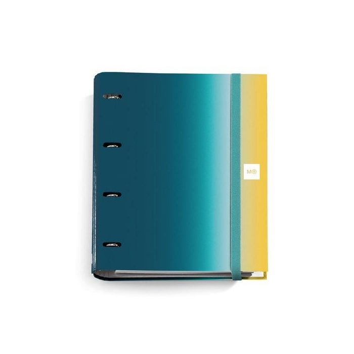 Carpebloc Miquelrius Aurora Carton Forrado A4 4 An.Mixtas 35Mm Con Rec.100 Hj. 90 Gr. Iceland