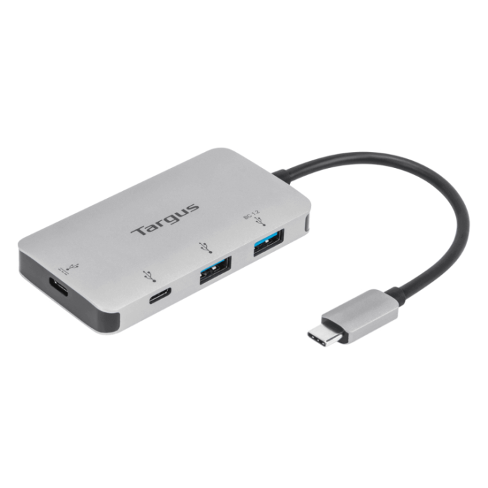 Targus ACH228 Hub USB-C Thunderbolt 3 Plata para Windows, macOS y Chrome OS