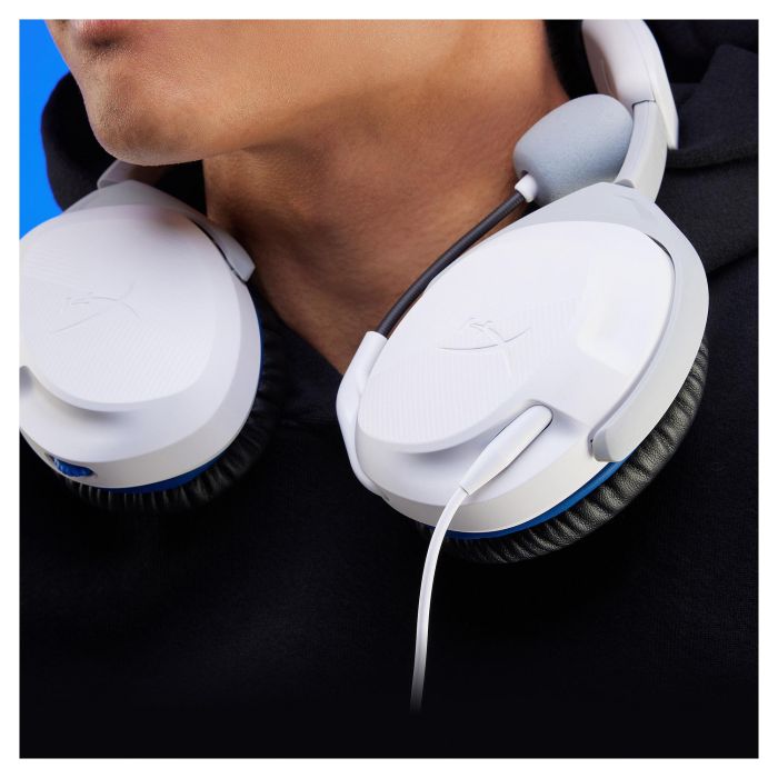 HyperX Cloud Stinger 2 Auriculares Gaming con Cable para PlayStation, Blanco - 75X29AA 2