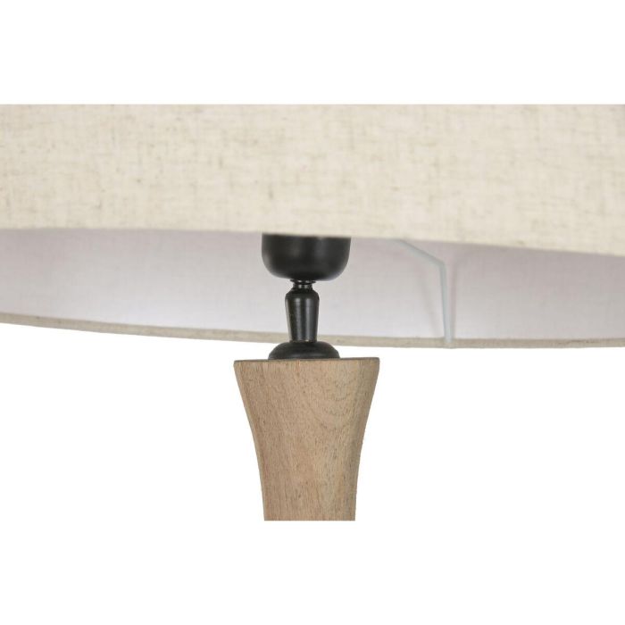 DKD Home Decor Lámpara de Pie de Mango y Lino 28 x 28 x 136 cm 7 DKD Home Decor Lámpara de Pie de Mango y Lino 28 x 28 x 136 cm 7