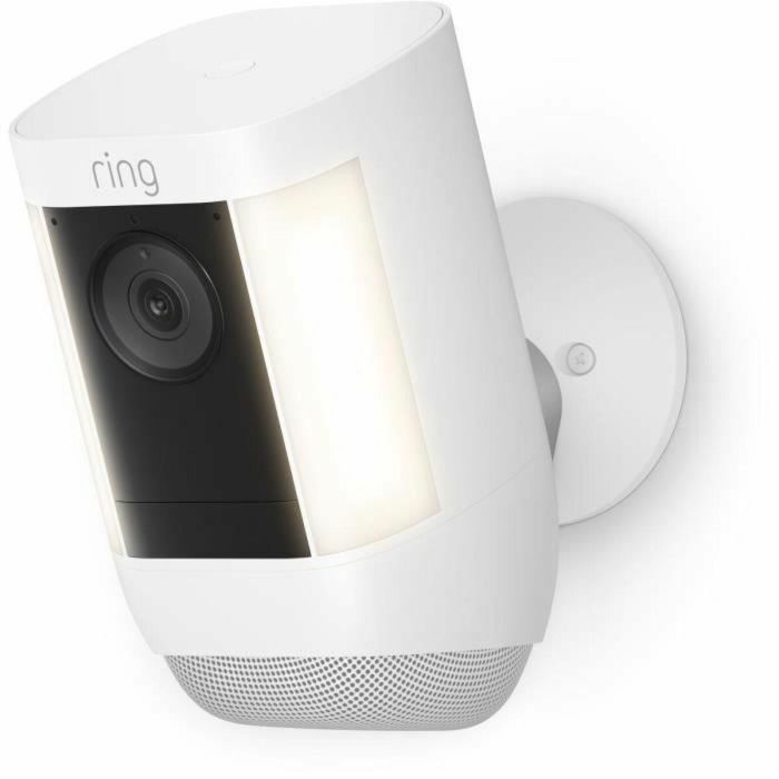 Ring Spotlight Cam Pro Battery Cámara de Seguridad IP Exterior Inalámbrica Blanco