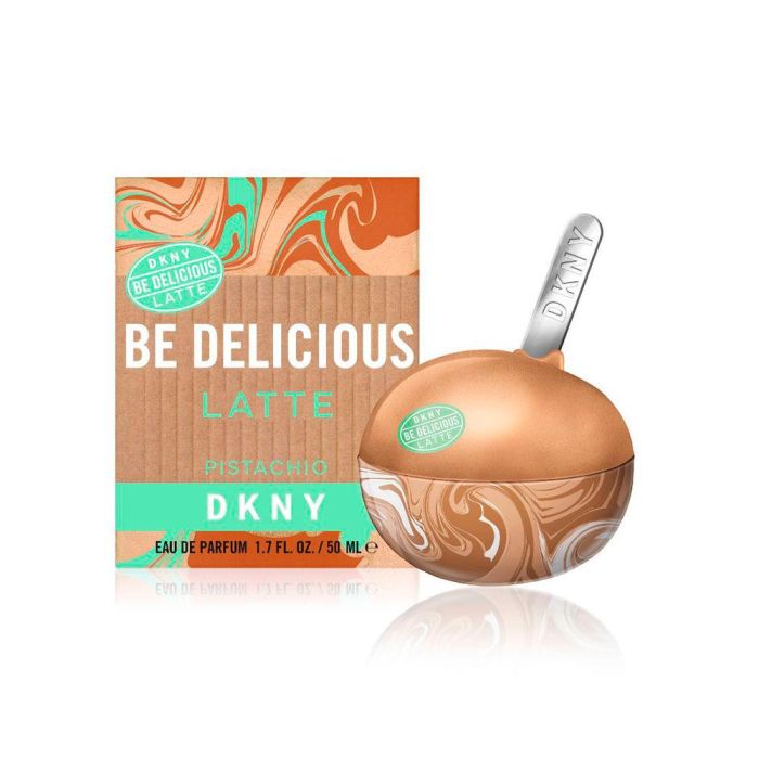 Donna Karan Be Delicious Latte Pistachio - Eau de Parfum Vaporizador, 50 ml, Fragancia Floral Oriental, Para Mujer