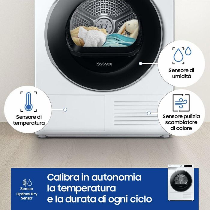 Secadora de condensación Samsung DV90DG6845LKU3 9 kg 5
