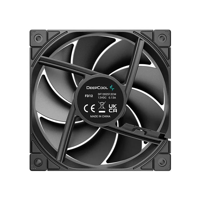 Ventilador Caja Deepcool Fd120 Negro R - Fd12 - Bknpn1 - G 3 Ventilador Caja Deepcool Fd120 Negro R - Fd12 - Bknpn1 - G 3
