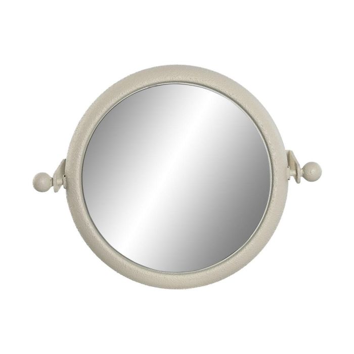 Espejo de pared Home ESPRIT Blanco Romántico 37 x 13 x 29 cm Espejo de pared Home ESPRIT Blanco Romántico 37 x 13 x 29 cm