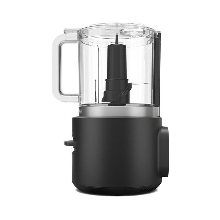 KitchenAid Picadora Inalámbrica 5KFCR500BM sin Batería Negro Mate 1.18 L 1
