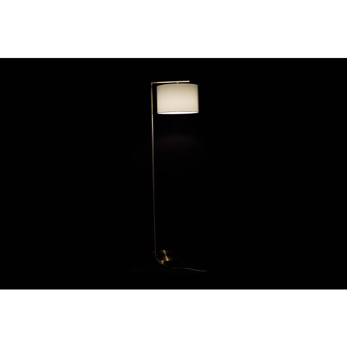 Lampara Pie Glam DKD Home Decor Dorado Blanco 44 x 159 x 35 cm 1 Lampara Pie Glam DKD Home Decor Dorado Blanco 44 x 159 x 35 cm 1