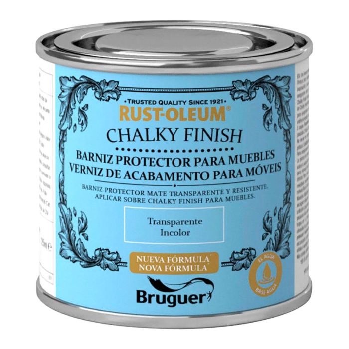 Bruguer Barniz Mate Transparente para Muebles Chalky Finish 125 ml Interior Multisuperficie 0 Bruguer Barniz Mate Transparente para Muebles Chalky Finish 125 ml Interior Multisuperficie 0